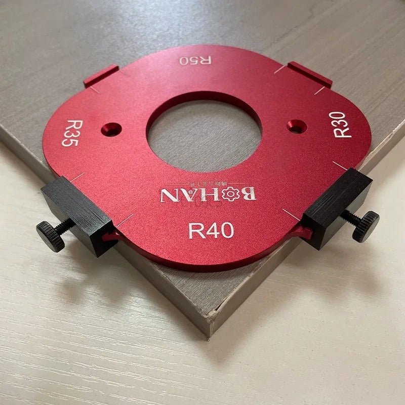 4 in 1 Arc Angle Positioning Template - Corner Radius Template Positioning for Cutting Machine