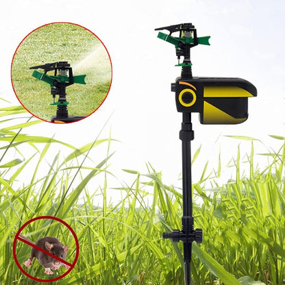 Automatic Motion-Activated Animal Repellent Garden Sprinkler - Animal Sensor Outdoor Lawn Yard Water Sprinkler