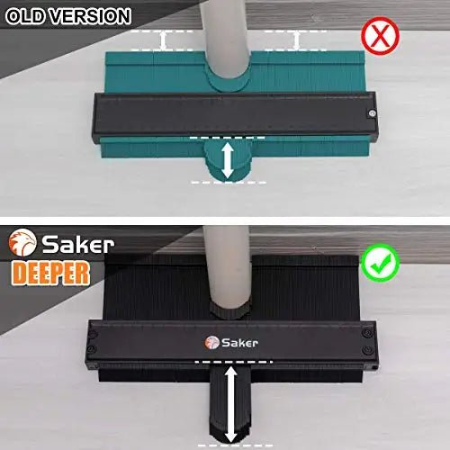 Connection Profile  Gauge -  Contour Duplication Gauge Irregular Shape Duplicator ( 10 Inch+5 Inch)