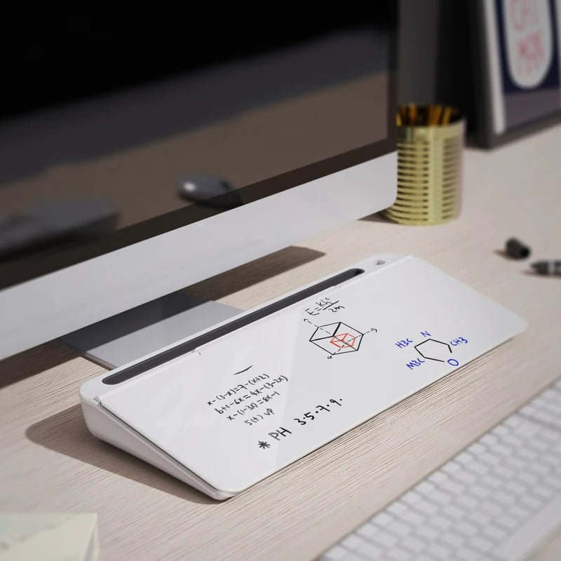 Desktop Mini Whiteboard Organizer - Compact Workspace Solution