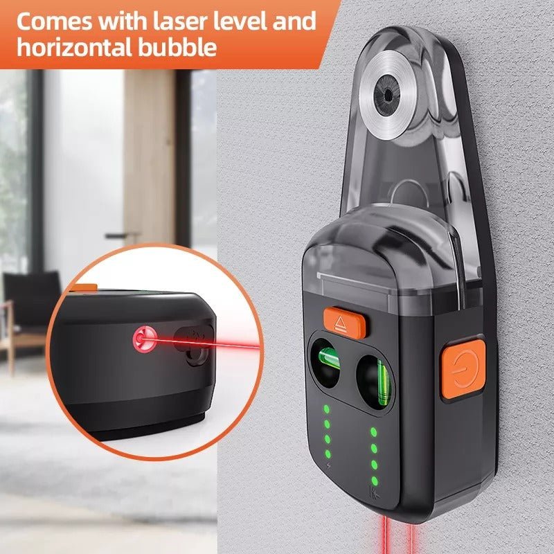 Electric Drill Dust Collector with Laser Level - Electric Suction Vacuum Drill Dust Collector for Hammer Screwdriver