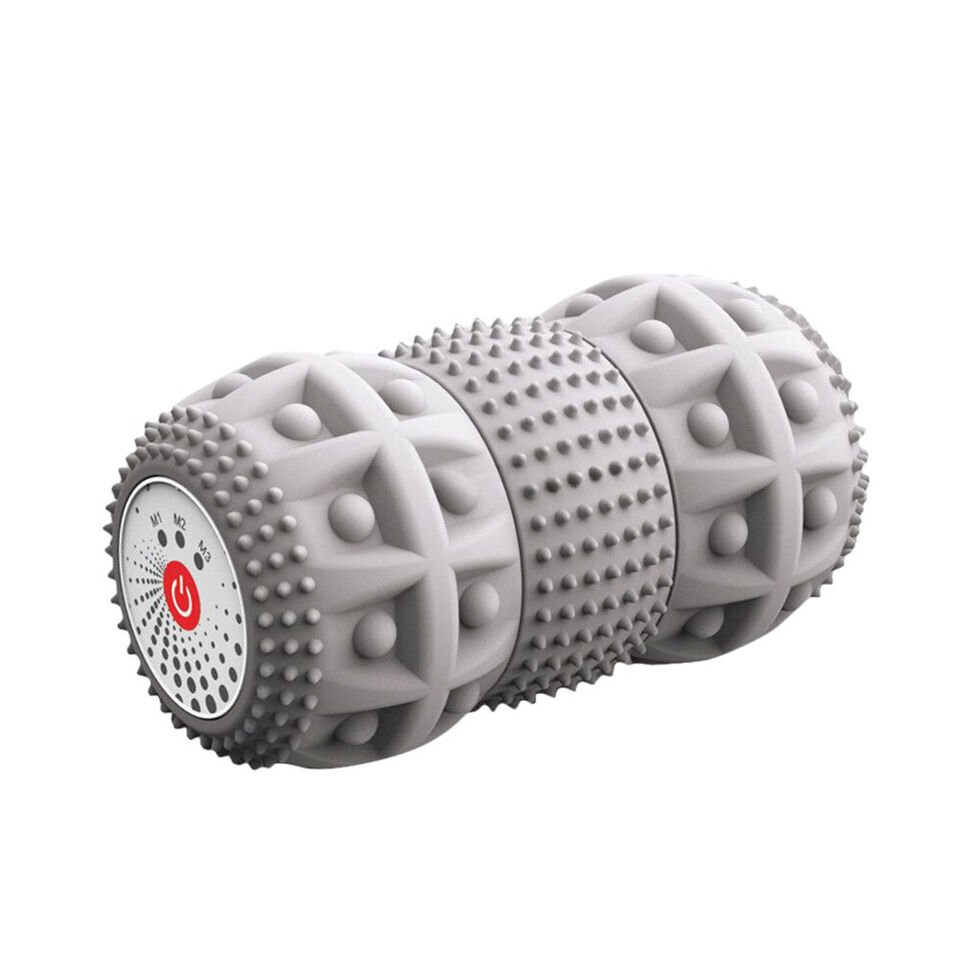 Electric Yoga Stick - Vibrating Roller Massager Electric Fitness Peanut Massage Ball