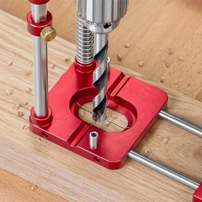 Freely Adjustable Drilling Locator - Woodworking Drilling Template Guide Tool Home