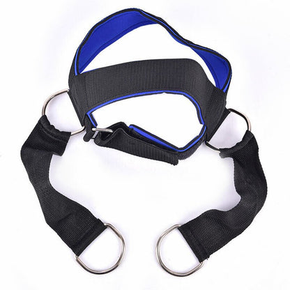 Neck and Head Harness - Neck Training Head Harness with Chain for Weight Lifting, Chin and Neck Strengthening Workout
