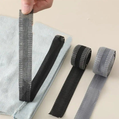 No Sewing Pants and Sleeves Repair Hemming Strip -  Self Adhesive Paste Suit Bottom Opening Shorten Sticker Rolled Edge Tape