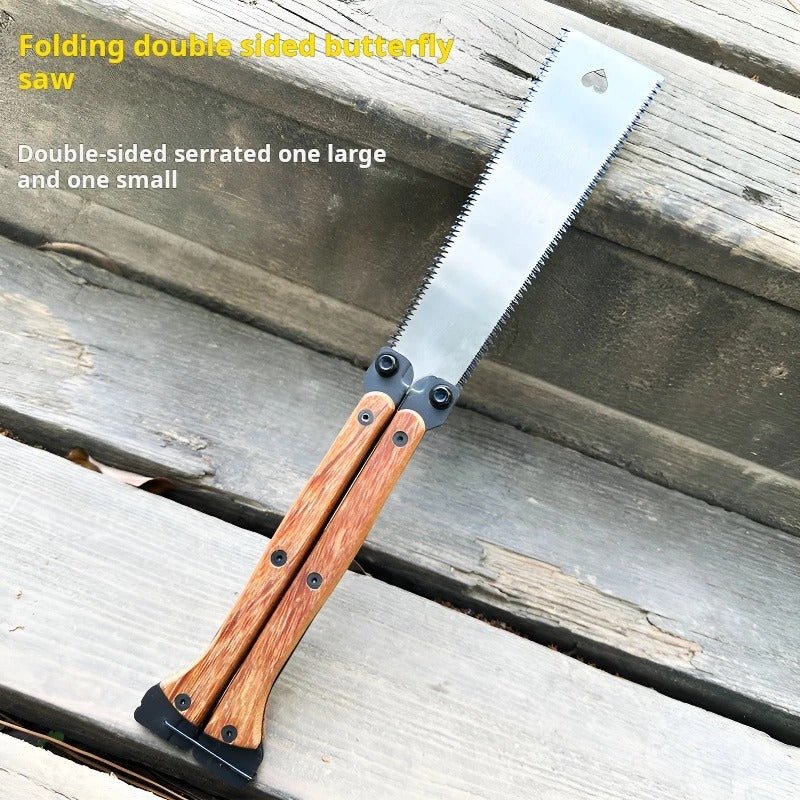 Portable Foldable Double Sides Saw - Double Edges for Smooth and Precise Cuts