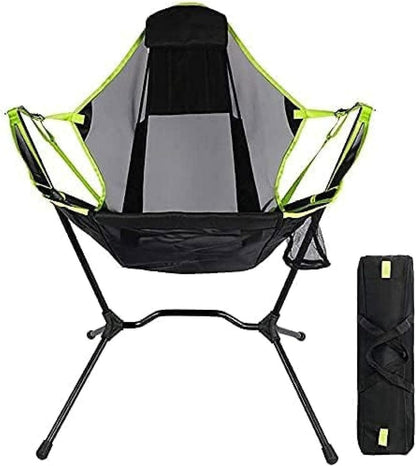 Portable Reclining Camping Chair  - Camping, Beach, Outdoor Chairs for Adults