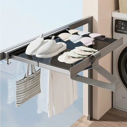 Retractable Invisible Storage Rack - Space-Saving Drying Solution