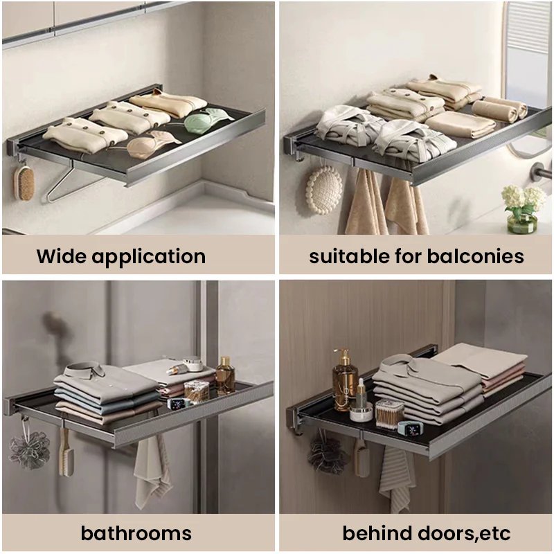 Retractable Invisible Storage Rack - Space-Saving Drying Solution