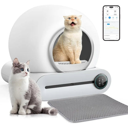 Self Cleaning Cat Litter Box - Automatic Smart Cat Litter Box Self Cleaning