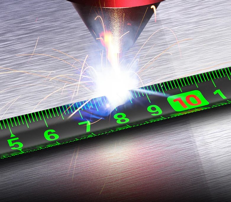 Self-locking Fluorescent Steel Tape Measure - Heavy Duty Thicken Measuring Tape Retractable