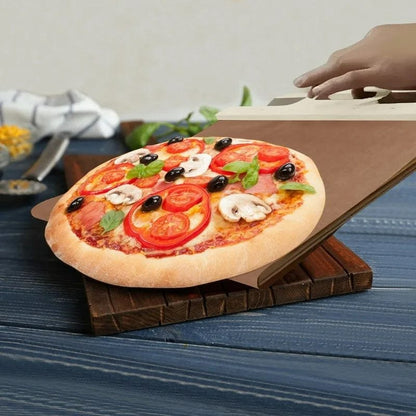 Sliding Pizza Peel - Easily Slide and Transfer Pizza with This Sliding Pizza Board Shovel
