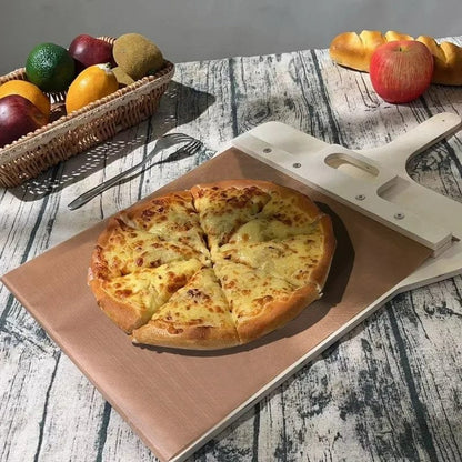 Sliding Pizza Peel - Easily Slide and Transfer Pizza with This Sliding Pizza Board Shovel