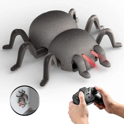 Wall Climbing RC Spider Kids Toy - Remote Control Spider Toy for Kids Ages 3 and Up