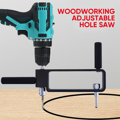 Woodworking Adjustable Hole Saw - Multifunctional Hole Cutter Diameter