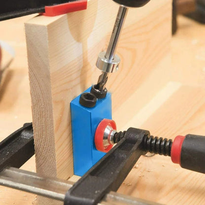 Woodworking Tool Puncher Positioner - Increase Your Woodworking Efficiency With 15 Degree Inclined Holes
